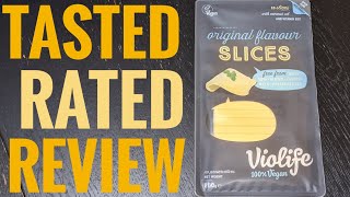 Violife Vegan quotcheesequot Tasted Rated and Review [upl. by Lamonica]