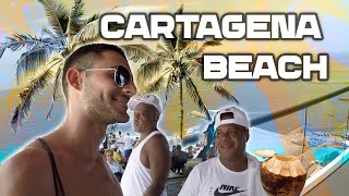 Solo Gringo Visits Cartagena Colombia Bocagrande Beach🇨🇴 travel colombia cartagena [upl. by Nhoj]