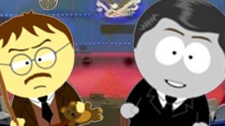 ERB  John F Kennedy vs Theodore Roosevelt South Park [upl. by Akenehs]