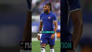 Nkunku explique sa célébration 🎈 football foot nkunku chelsea premierleague shorts [upl. by Chemaram]