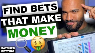 HOW TO USE THE ODDSMATCHER  Best Matched Betting Tool  Software [upl. by Maisel]