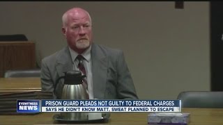 Guard pleads not guilty in NY prison break [upl. by Lyman754]