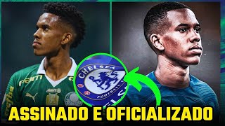 É OFICIAL PALMEIRAS VENDE ESTEVÃO AO CHELSEA VEJA VALORES E DETALHES DA NEGOCIAÇÃO [upl. by Khalil]