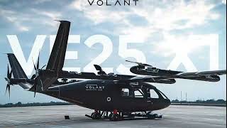 Chinese eVTOL startup Volant Aerotech VE25 X1 flight test  flying car evtol news [upl. by Gerita]