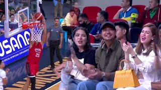 Zanjoe Marudo got Hyped on Japeth Aguilar Slam Dunk vs Terafirma [upl. by Ahsinauq]