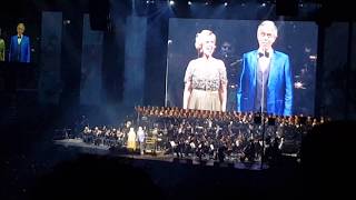 Vanna amp Andrea Bocelli  Arena Zagreb 10032018 [upl. by Althea]