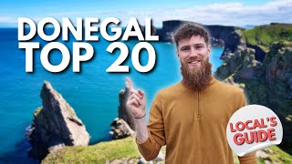 Donegal Top 20 🇮🇪 Best TRAVEL GUIDE to the Most SCENIC County in Ireland [upl. by Nekal]