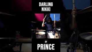 quotDarling Nikkiquot by Prince drumcover prince drums purplerain [upl. by Inafit604]