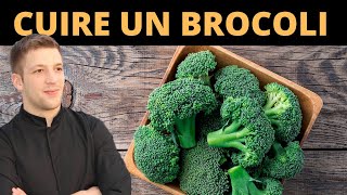 Comment couper et cuire un BROCOLI [upl. by Htebasyle]