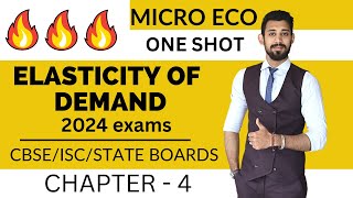 Elasticity of demand  One shot  Complete theory  Micro economics [upl. by Sadirah]