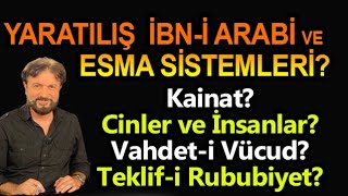 YARATILIŞ  İBNİ ARABİ ve ESMA SİSTEMLERİ [upl. by Netsrik]