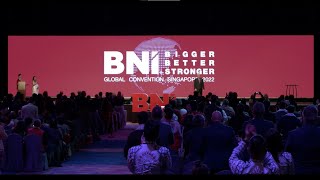 BNIs 2022 Global Convention  Singapore  Highlights [upl. by Durnan]