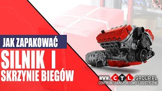 Jak zapakować SILNIK I SKRZYNIE BIEGÓW do wysyłki  CTL GROUP [upl. by Nayr271]