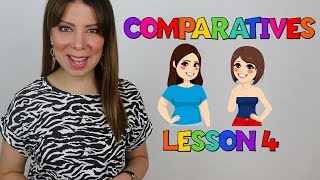 🔴 COMO USAR COMPARATIVOS EN INGLES 💁 QUE SON LOS COMPARATIVOS 📚 ADJETIVOS COMPARATIVOS EN INGLES [upl. by Bianka]