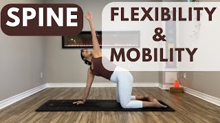 28 Minutes Spine Flexibility amp Mobility Yoga Flow [upl. by Oneil]