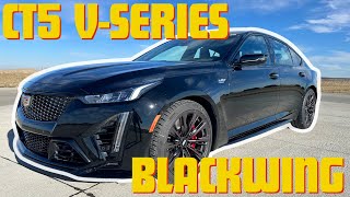 2024 Cadillac CT5 VSeries Blackwing 6Speed Manual  Visual Review [upl. by Ahsina907]