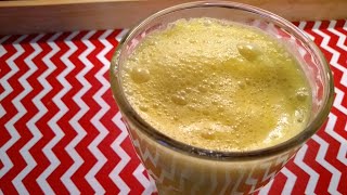 Goldene Milch Einfaches Rezept  Drink ist sehr gesundhilft gegen Erkältung [upl. by Everrs459]