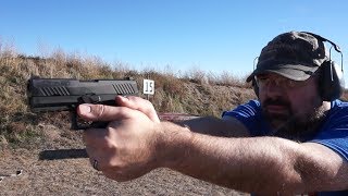 Sig P320 40 SampW Range Report And Accuracy test [upl. by Llerahs]