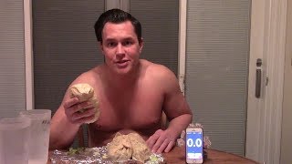 EATING 3 CHIPOTLE BURRITOS CHALLENGE [upl. by Liahkim]