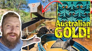 Mining Placer Gold in Australia With a HighBanker [upl. by Jordans916]