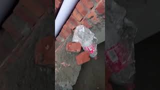 Water Drain In New Construction House  Construction shorts homedecor viral Trending [upl. by Maccarthy]