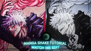 Manga Shake Tutorial Alight Motion Preset [upl. by Fulmis]