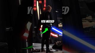 Anakins Lightsaber Had a HIDDEN Detail [upl. by Yrro]