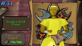 MY HCIM CAN DISABLE WILDERNESS CLUE STEPS  OSRS RSPS Log Completionist 11 [upl. by Darahs]