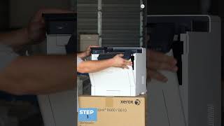 How to replace the toner on your Xerox machine VersaLink B600 B605 B610 B615 printer [upl. by Girvin720]