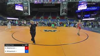 126 Lbs Quarterfinal  Carter Stephenson Colorado Vs Gabe Whisenhunt Oregon Beff [upl. by Howell299]