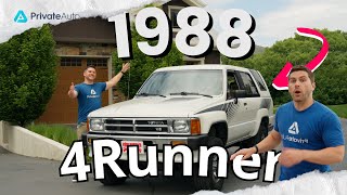 1988 first generation 4Runner Review [upl. by Isdnyl201]