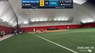 Midstate Blaze MS vs Illinois Hawks 20241019 [upl. by Goodyear]