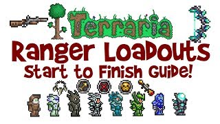 Best Terraria Ranger Loadout Guide Class Weapons Armor amp Accessories [upl. by Mcgee]