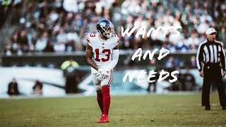 Odell Beckham Jr Mix 2021  Wants And Needs  HD  Giant Highlights [upl. by Pellegrini123]