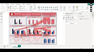 Retail Sales and Customer Demographic Dashboard Creation Using PowerBI [upl. by Durrej]