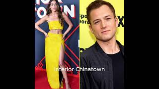 Taron Egerton Supports Chloe Bennet at Interior Chinatown Premiere 🎬❤️taronegerton [upl. by Retse]