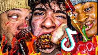 EXTREME Spicy Food TikTok Compilation 1 🥵🌶 [upl. by Candy528]