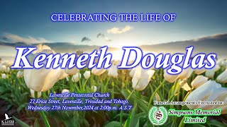 Funeral Service of Kenneth Douglas [upl. by Hamish]