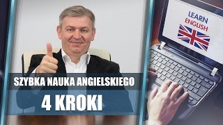 Jak szybko nauczyć się angielskiego  4 kluczowe kroki  Krzysztof Sarnecki [upl. by Hermann]