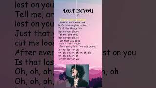 LP  Lost On You Lyrics shorts [upl. by Trueman]