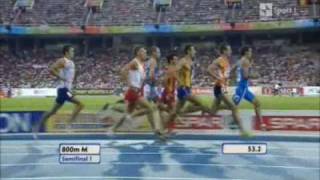 800m men semifinal heat A 20th European Athletics Championships Barcelona 2010 [upl. by Ahsiekel]