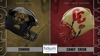 Conroe HS at Caney Creek HS [upl. by Akinar]