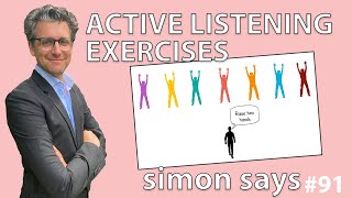 Active Listening Exercises  Simon Says 91 [upl. by Hutchinson]