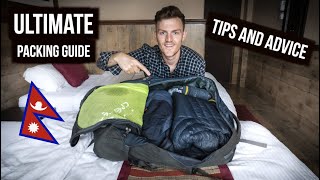 PACKING GUIDE for TREKKING in NEPAL  Everything You Need To Know [upl. by Gilboa683]