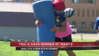 TwoADays Remsen St Marys [upl. by Gwenny]