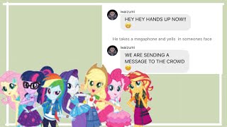 Cafeteria song Mlp  Haikyuu texts [upl. by Lunette330]