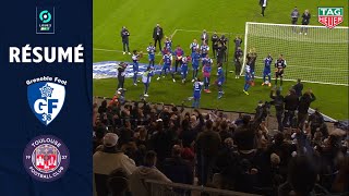 GRENOBLE FOOT 38  TOULOUSE FC5  3   Résumé  GRENOBLE  TOULOUSE FC  20202021 [upl. by Jola]