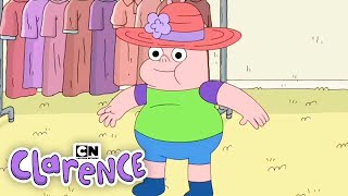 Playing Pretend with Clarence  Clarence  Cartoon Network [upl. by Lurlene]