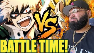 BAKUGO VS VEGETA RAP BATTLE  RUSTAGE ft Shwabadi  Reaction [upl. by Aloeda]