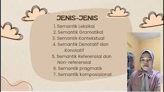 Semantik Bahasa Indonesia [upl. by Jelena]